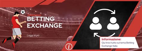 betting exchange|betting exchange italia.